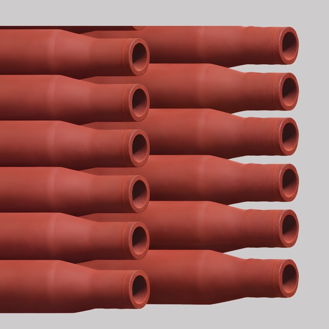 Studding work for bed evaporator tubes